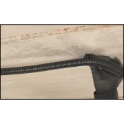 Uchwyt TBB do prowadzenia rur karbowanych pod stropem betonowym