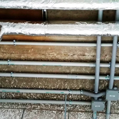 Podwieszenie instalacji rurowych z wykorzystaniem uchwytu ATR M8x16