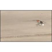 Uchwyt ATVS M8 osadzony w betonie przed montażem pręta gwintowanego