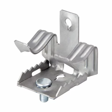 Metalowy klips do belek 3-7mm z gwintem M6 powłoka Al-Zn CELO CAB 50 szt