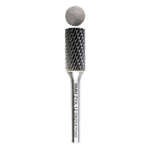 Pilnik obrotowy HM ZYA 12x25 mm uzębienie PLUS