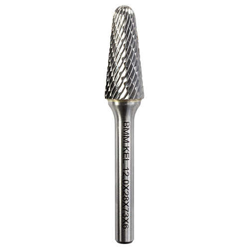 Pilnik obrotowy HM KEL 8x22 mm uzębienie PLUS