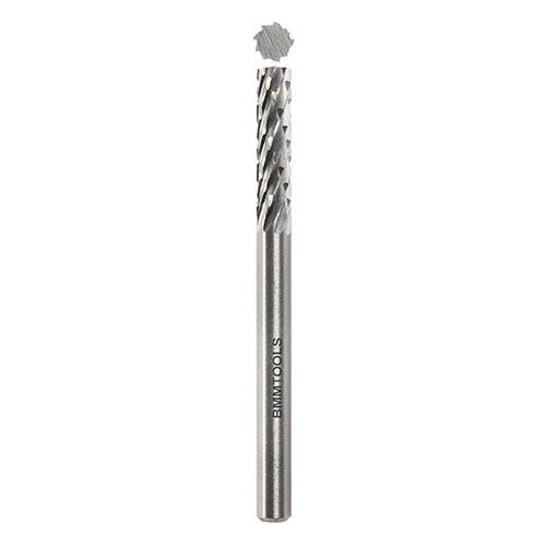 Pilnik obrotowy HM MINI ZYA 3x14 mm monolit trzpień 3 mm