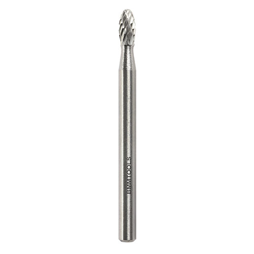 Pilnik obrotowy HM MINI PŁOMIEŃ 3x6 mm monolit trzpień 3 mm