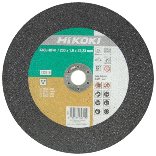 Tarcza tnąca do metalu i INOX HiKOKI Brilliant 180x1,6x22,23 mm