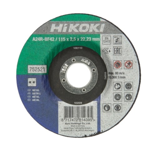 Tarcza tnąca do stali DPC HiKOKI Standard 125x2,5x22,23 mm