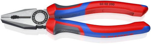 Szczypce uniwersalne (kombinerki) Knipex 03 05 140 mm chromowane
