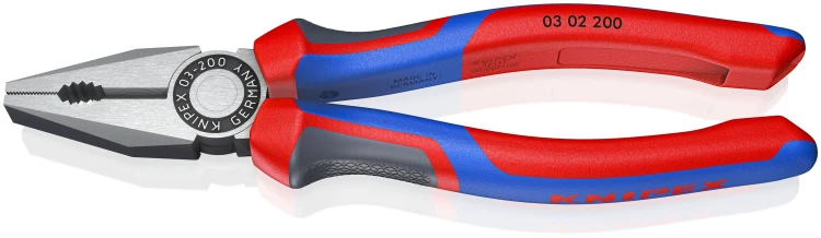 Szczypce uniwersalne (kombinerki) Knipex 03 05 180 mm chromowane