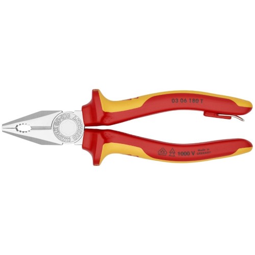 Szczypce uniwersalne (kombinerki) Knipex 03 06 160 mm VDE 1000 V