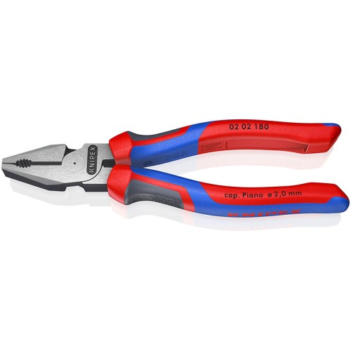 Szczypce uniwersalne wzmocnione Knipex 02 02 180 mm