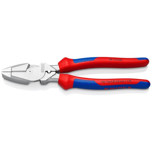 Szczypce uniwersalne z przeciągaczem kabla Knipex 09 15 240 mm