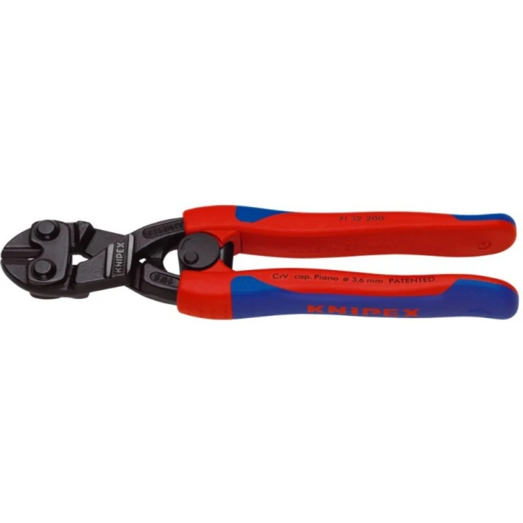 Szczypce tnące przegubowe CoBolt Knipex 71 32 200 200 mm dwukomponentowe z podcięciem