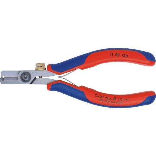 Szczypce precyzyjne do cięcia i zdejmowania izolacji Knipex 11 82 130 140 mm