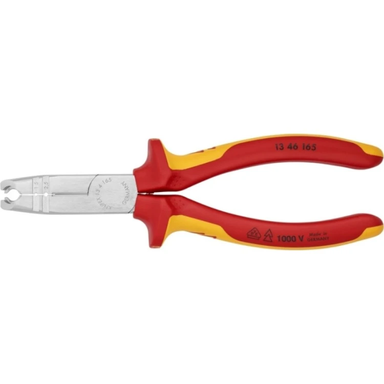 Lekkie szczypce do zdejmowania izolacji VDE Knipex 13 46 165 165 mm