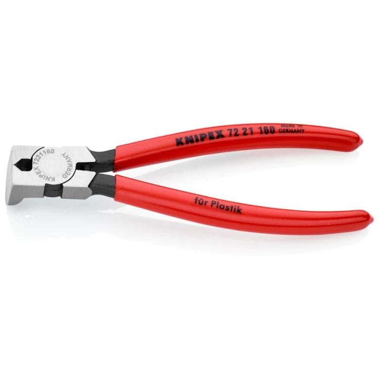 Szczypce tnące czołowe do tworzywa 85° Knipex 72 21 160 160 mm