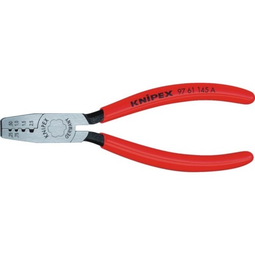 Szczypce do zaciskania tulejek kablowych Knipex 97 61 145 A 145 mm