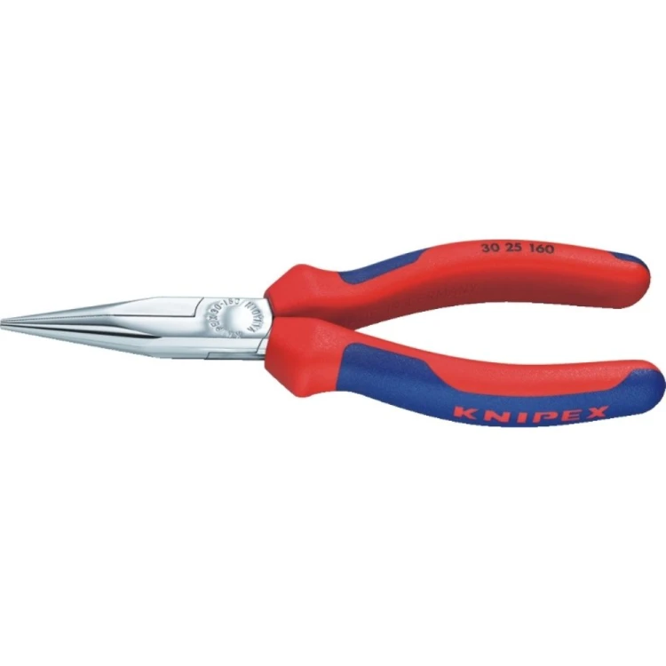 Szczypce półokrągłe bez ostrza do cięcia Knipex 30 25 140 z rękojeściami dwukomponentowymi