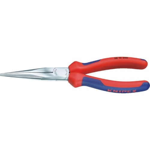 Szczypce wydłużone dla mechanika Knipex 38 15 200 z rękojeściami dwukomponentowymi