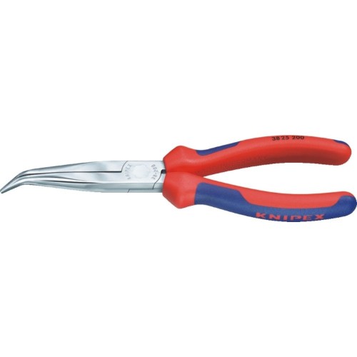 Szczypce półokrągłe wydłużone wygięte dla mechanika Knipex 38 25 200 200 mm