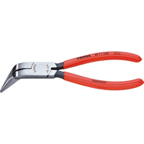 Szczypce półokrągłe wygięte do wyciągania zawleczek Knipex 38 71 200 200 mm