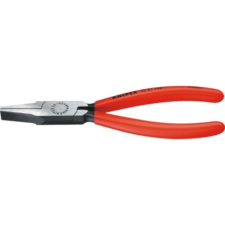 Szczypce płaskie Knipex 20 01 140 rękojeści PCW 140 mm