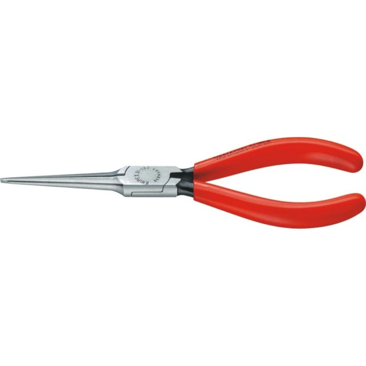 Szczypce chwytakowe płaskie proste wydłużone Knipex 31 11 160 160 mm z rękojeściami PCW