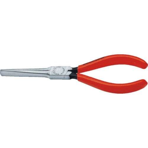 Szczypce płaskie bardzo szerokie chromowane kaczy dziób Knipex 33 03 160 160 mm z rękojeściami PCW
