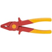 Szczypce płaskie z tworzywa sztucznego nieprzewodzące VDE Knipex 98 62 01 180 mm