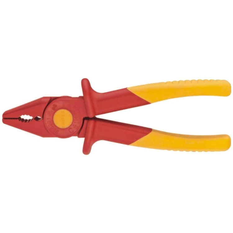 Szczypce płaskie z tworzywa sztucznego nieprzewodzące VDE Knipex 98 62 01 180 mm
