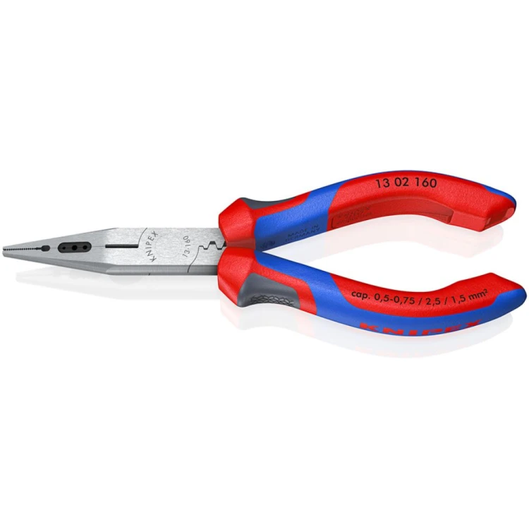 Chromowane szczypce wielofunkcyjne dla elektryków Knipex 13 05 160 160 mm
