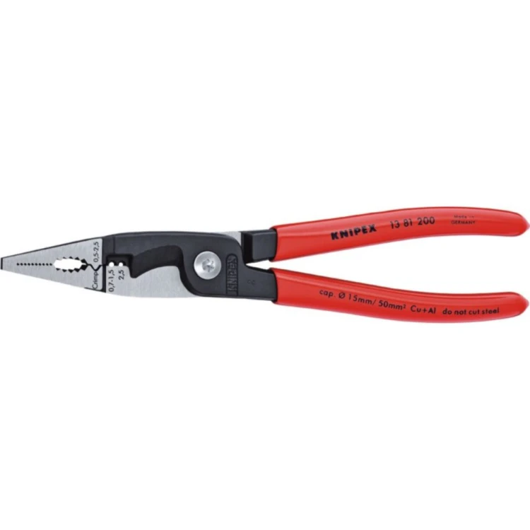Szczypce wielofunkcyjne dla elektroinstalatorów Knipex 13 81 200 6 w 1 200 mm