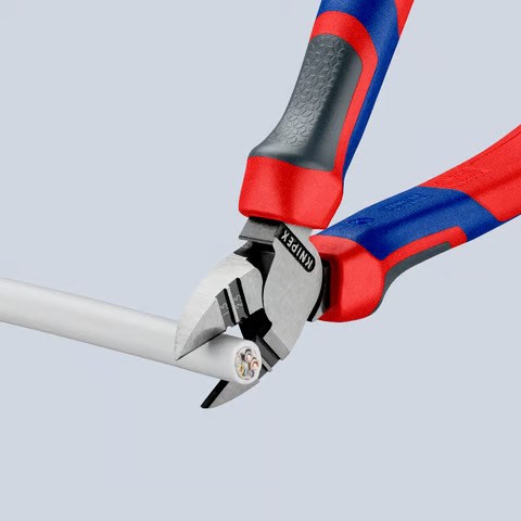 Chromowane szczypce boczne do cięcia przewodów i zdejmowania izolacji Knipex 14 25 160 160 mm