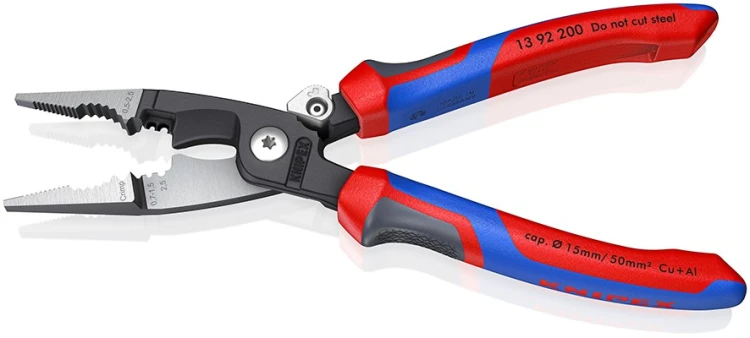 Szczypce wielofunkcyjne dla elektroinstalatorów Knipex 13 92 200 200 mm