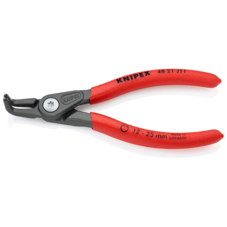 Szczypce wygięte 90° do pierścieni osadczych wewnętrznych Knipex 48 21 J11