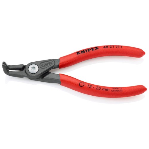 Szczypce wygięte 90° do pierścieni osadczych wewnętrznych Knipex 48 21 J31