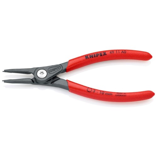Szczypce proste wzmocnione do pierścieni osadczych zewnętrznych Knipex 49 11 A4 85–140 mm 320 mm
