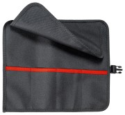 Otwarte etui do zestawu szczypiec Segera Knipex 00 19 57 z przegródkami na narzędzia