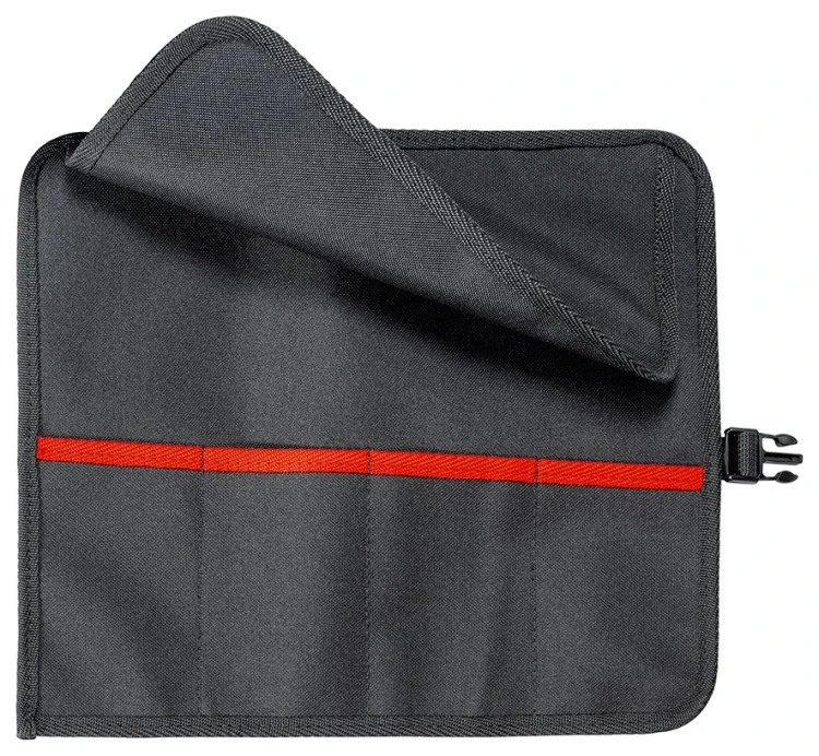 Otwarte etui do zestawu szczypiec Segera Knipex 00 19 57 z przegródkami na narzędzia