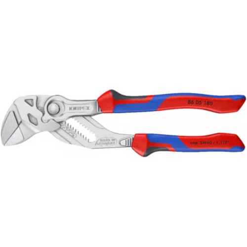 Szczypce-klucz Knipex 86 05 250 z dwukomponentowymi rękojeściami