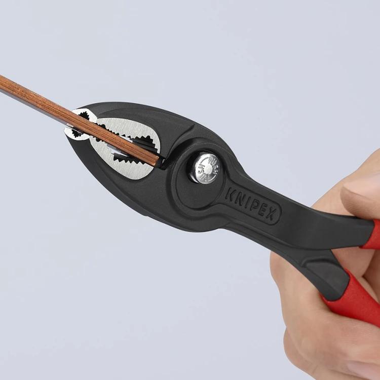Szczypce TwinGrip Knipex 82 01 200 chwytające pręt od czoła