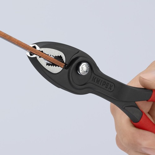 Szczypce TwinGrip Knipex 82 01 250 chwytające pręt od czoła