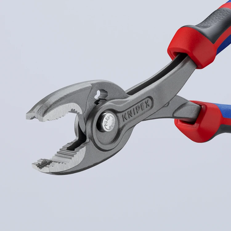 Szczypce Knipex TwinGrip 82 02 z regulowanym złączem wsuwkowym
