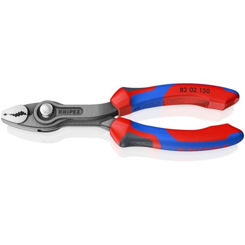 Szczypce czołowe TwinGrip Knipex 82 02 250 z dwukomponentowymi rękojeściami