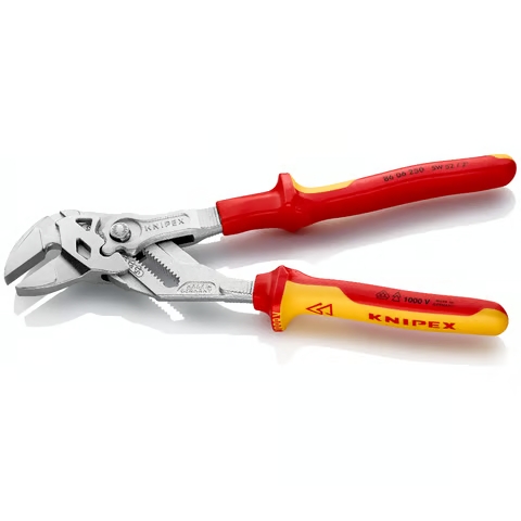 Szczypce-klucz izolowane Knipex 86 06 250 VDE 250 mm z otwartymi szczękami