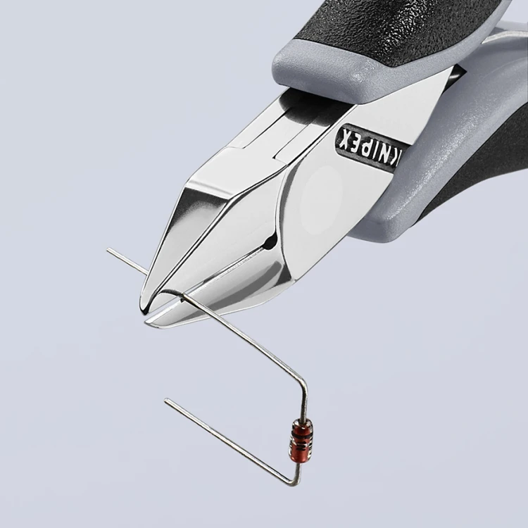 Szczypce tnące boczne ESD dla elektroników Knipex 77 32 115 ESD – 115 mm
