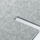 Proste wycięcie w blasze – ilustracja cięcia nożycami Knipex 90 55 280