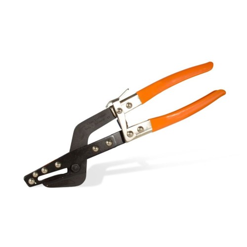 Ręczne nożyce wycinakowe EDMA 133055 do nacięć 33 × 3 mm w blasze