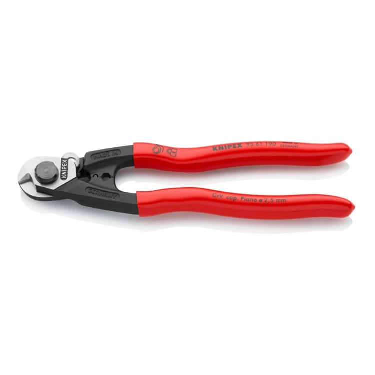 Nożyce do linek stalowych Knipex 95 61 190 – 190 mm do Ø 6 mm