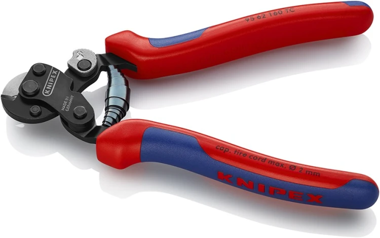 Knipex 95 62 160 TC nożyce do linek stalowych z rękojeściami dwukomponentowymi