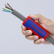 Obcinak Knipex TwistCut do peszli z przewodami elektrycznymi